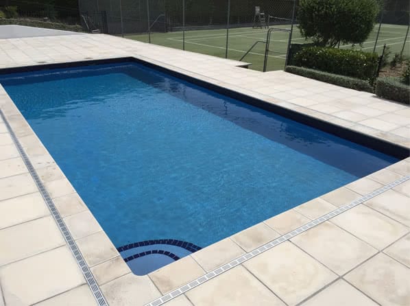 swimming pool makeover